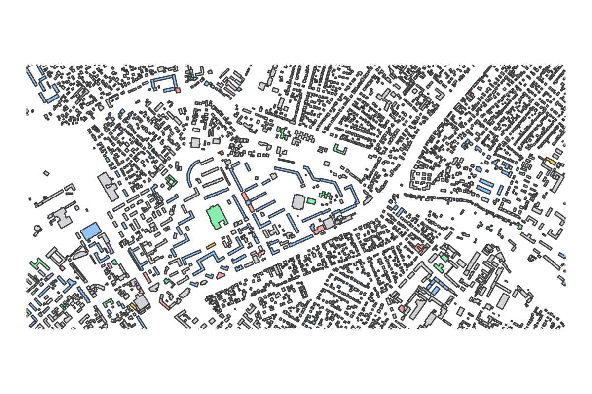 Program breakdown map