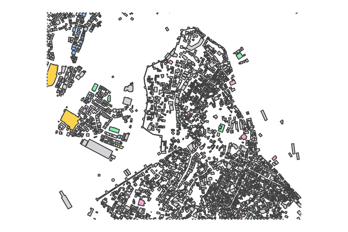 Program breakdown map