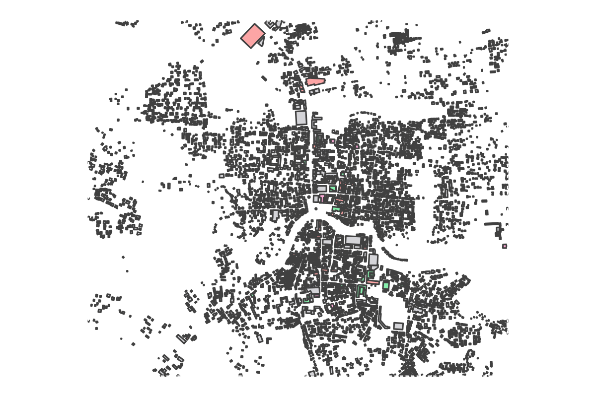 Program breakdown map