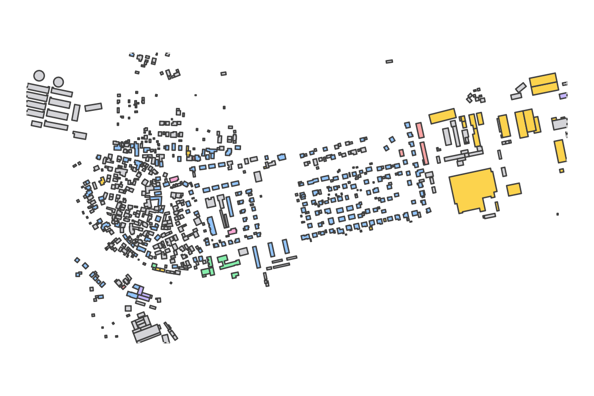 Program breakdown map