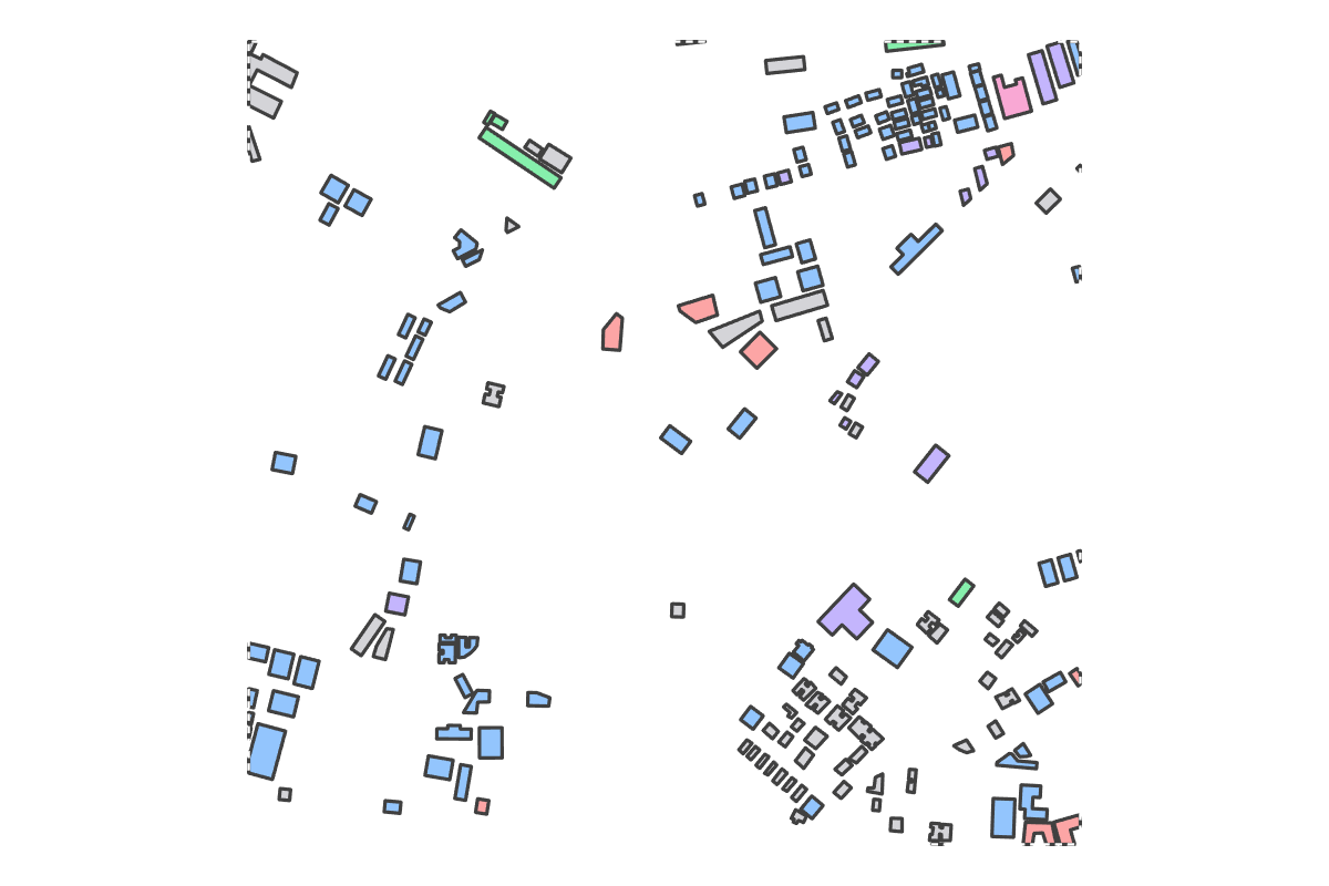 Program breakdown map