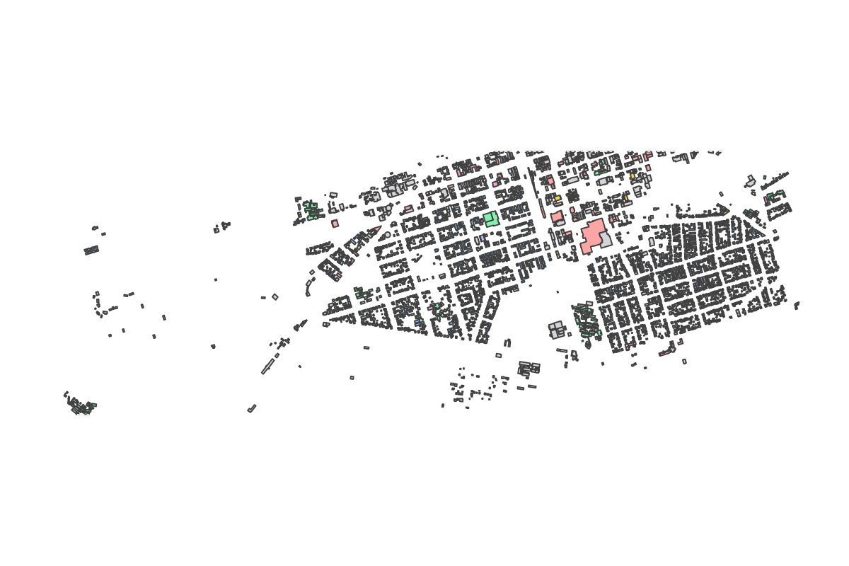 Program breakdown map