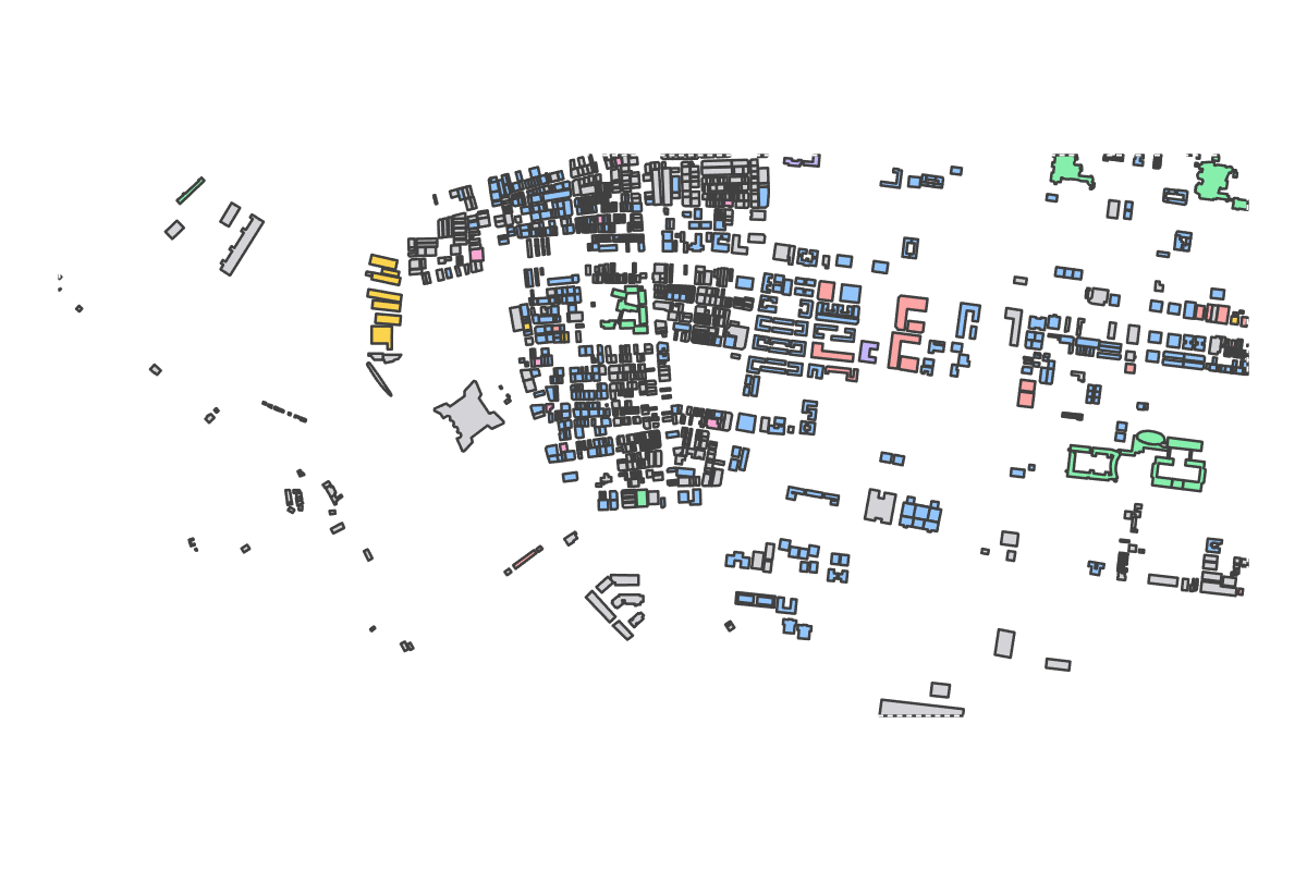 Program breakdown map