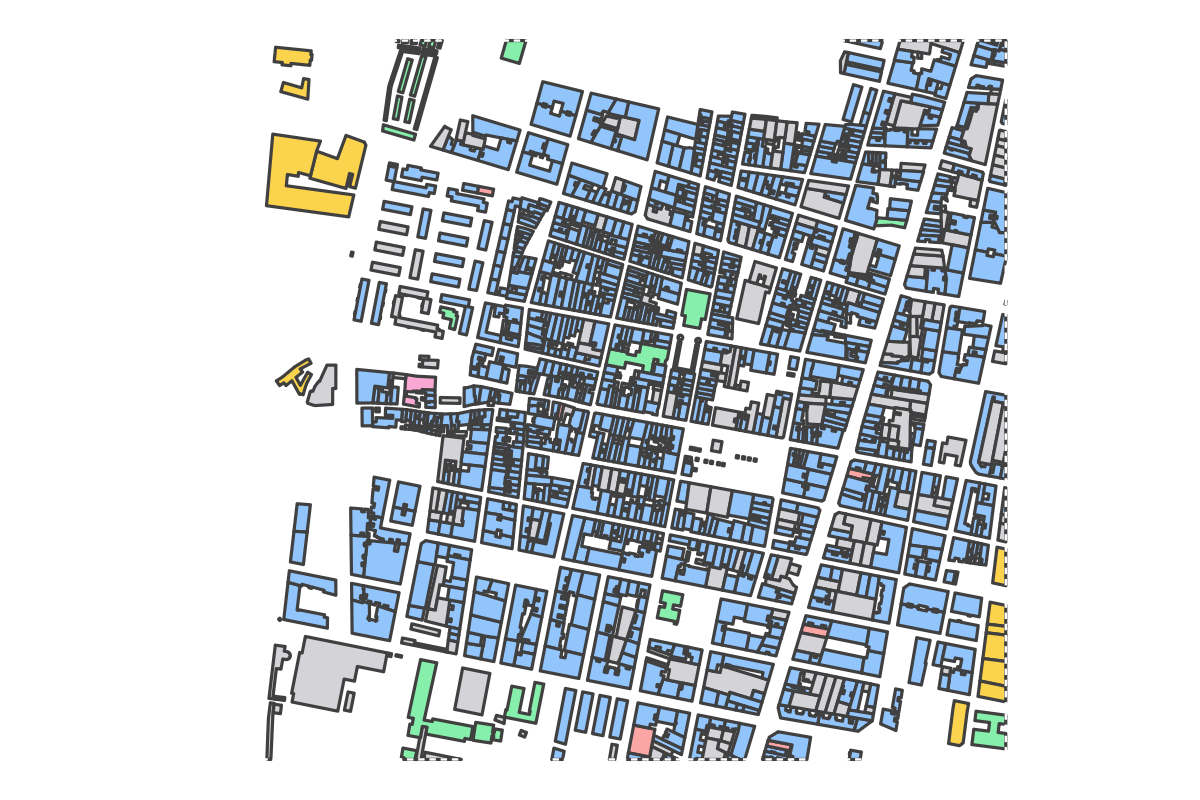 Program breakdown map