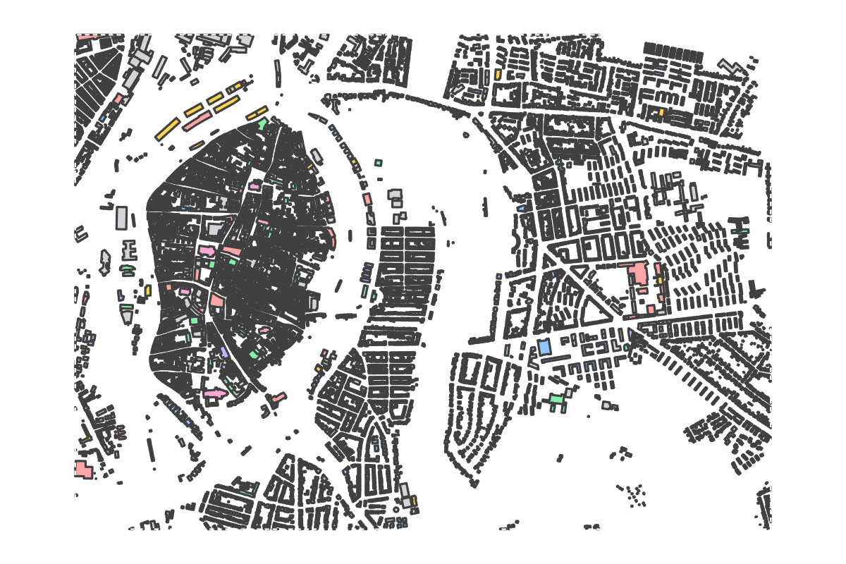 Program breakdown map