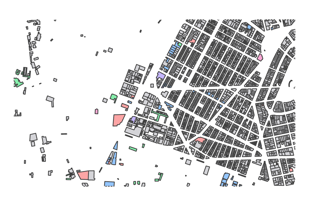 Program breakdown map