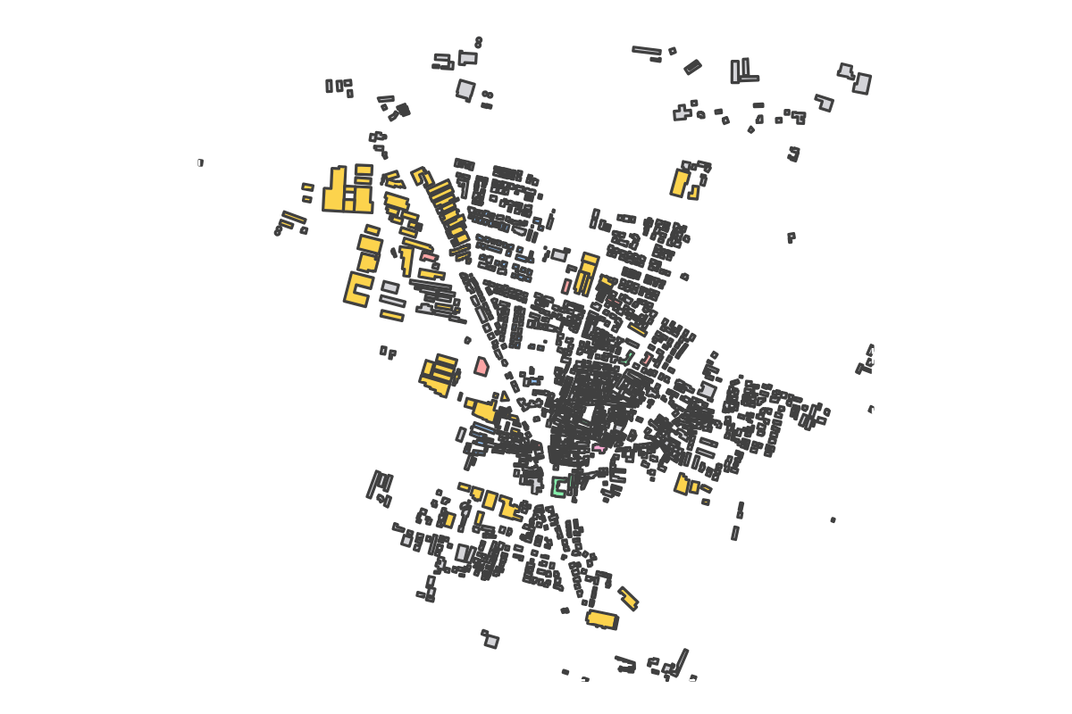 Program breakdown map