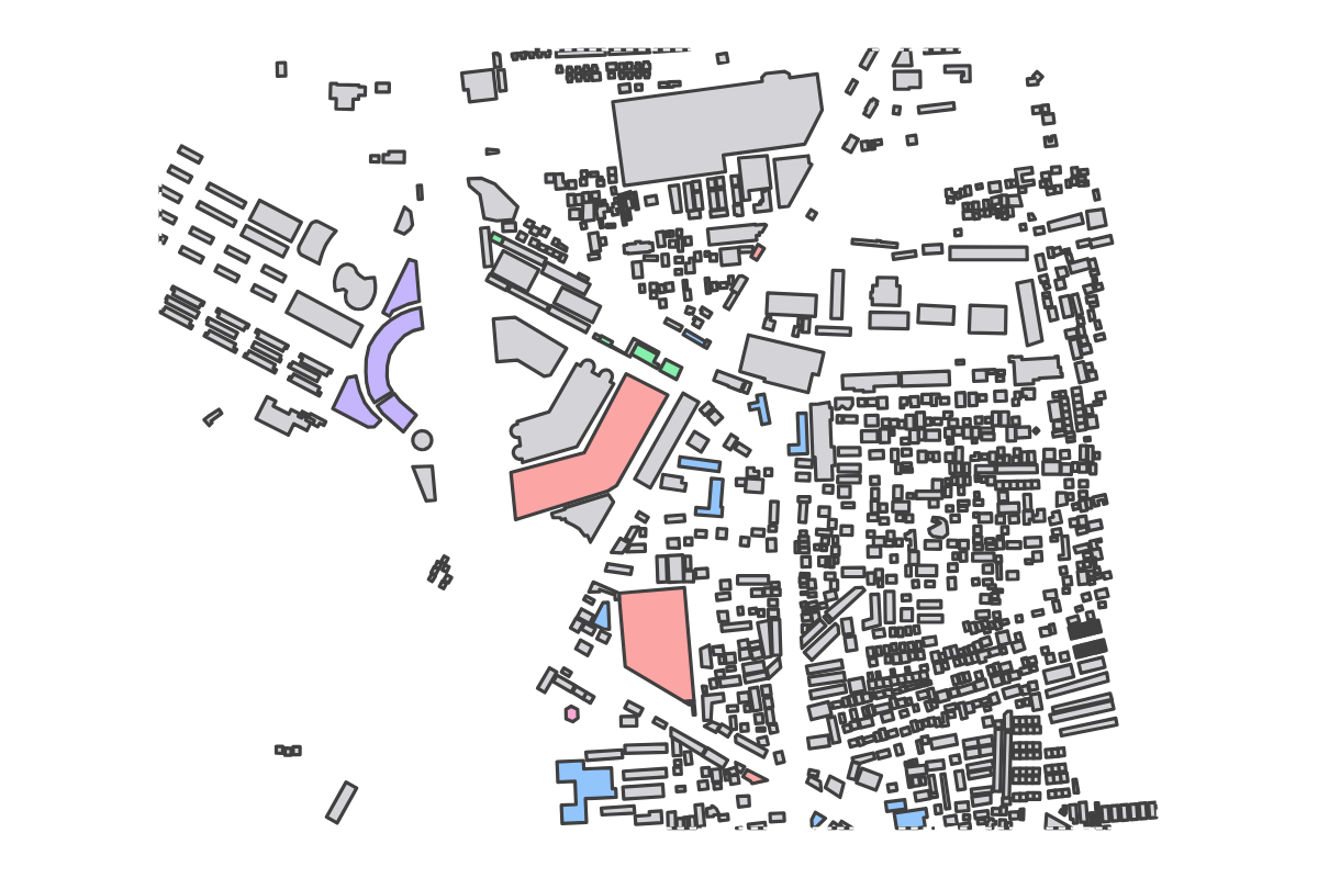 Program breakdown map