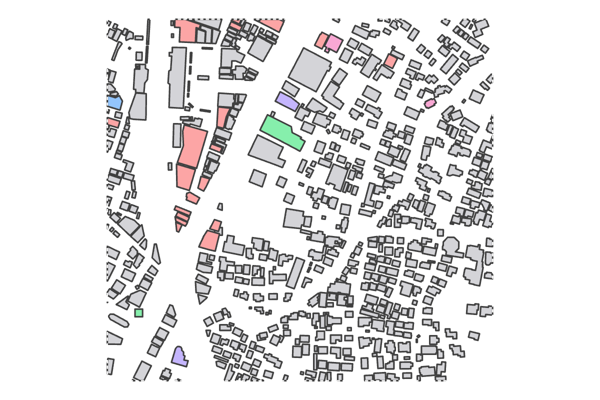 Program breakdown map