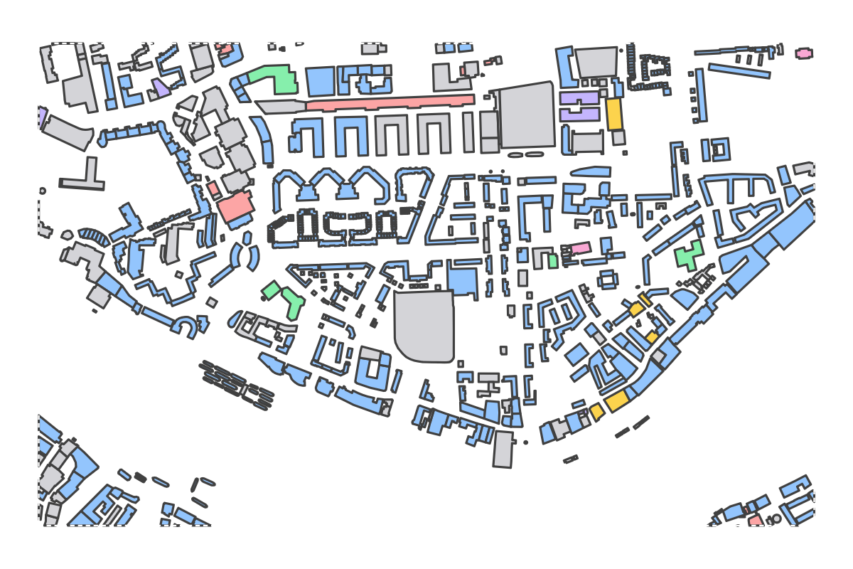 Program breakdown map