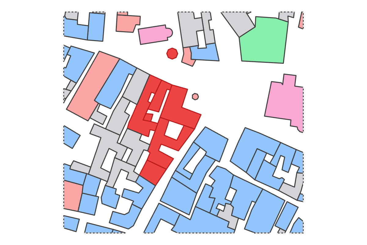 Program breakdown map