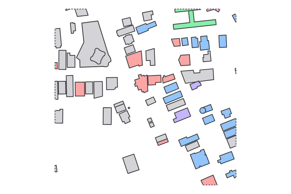 Program breakdown map