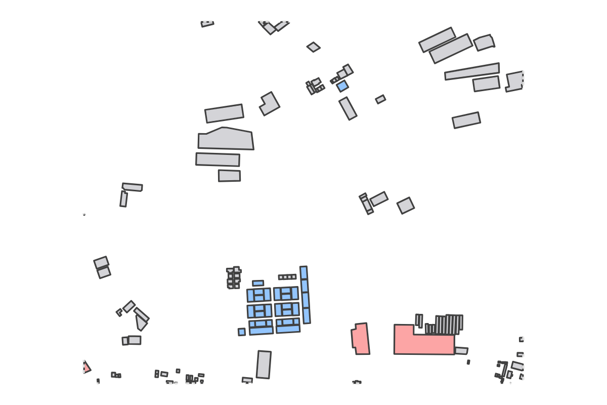 Program breakdown map