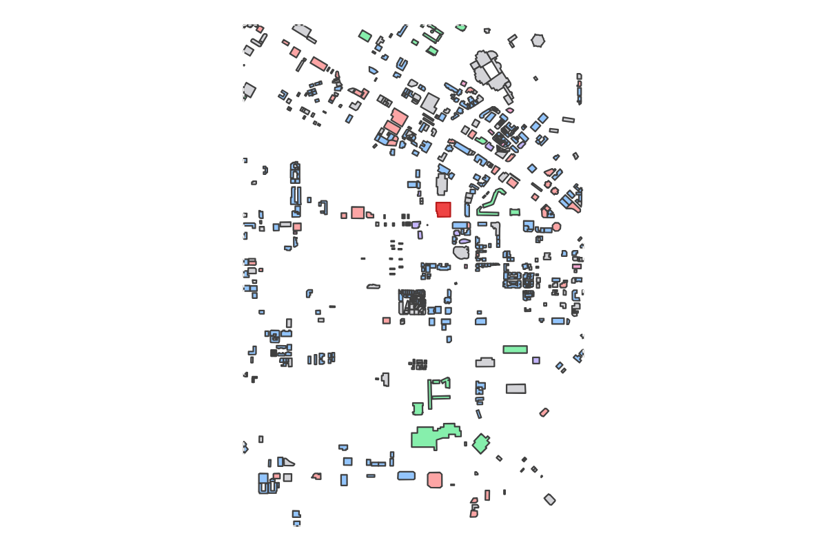 Program breakdown map