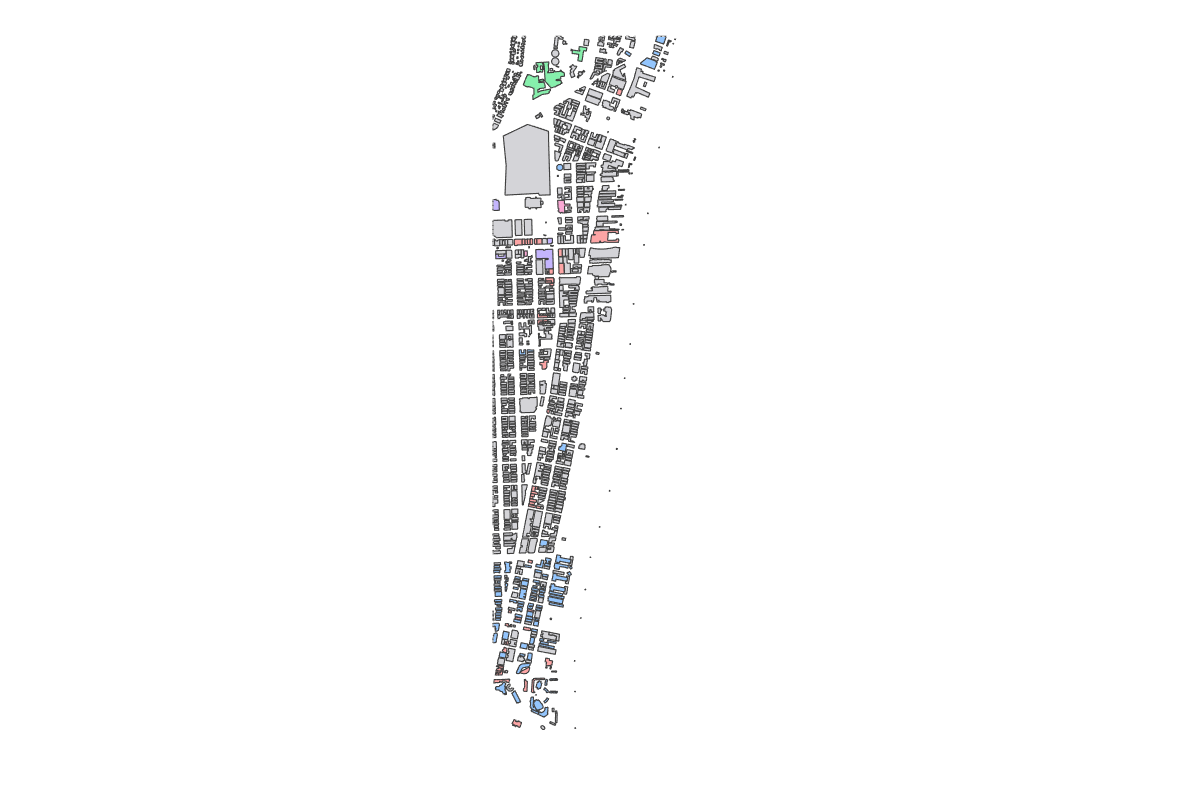 Program breakdown map