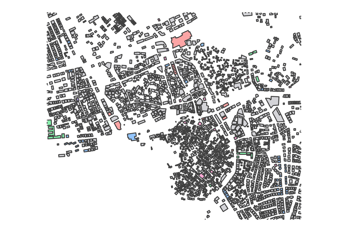 Program breakdown map