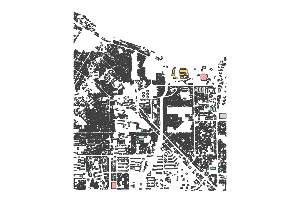 Program breakdown map
