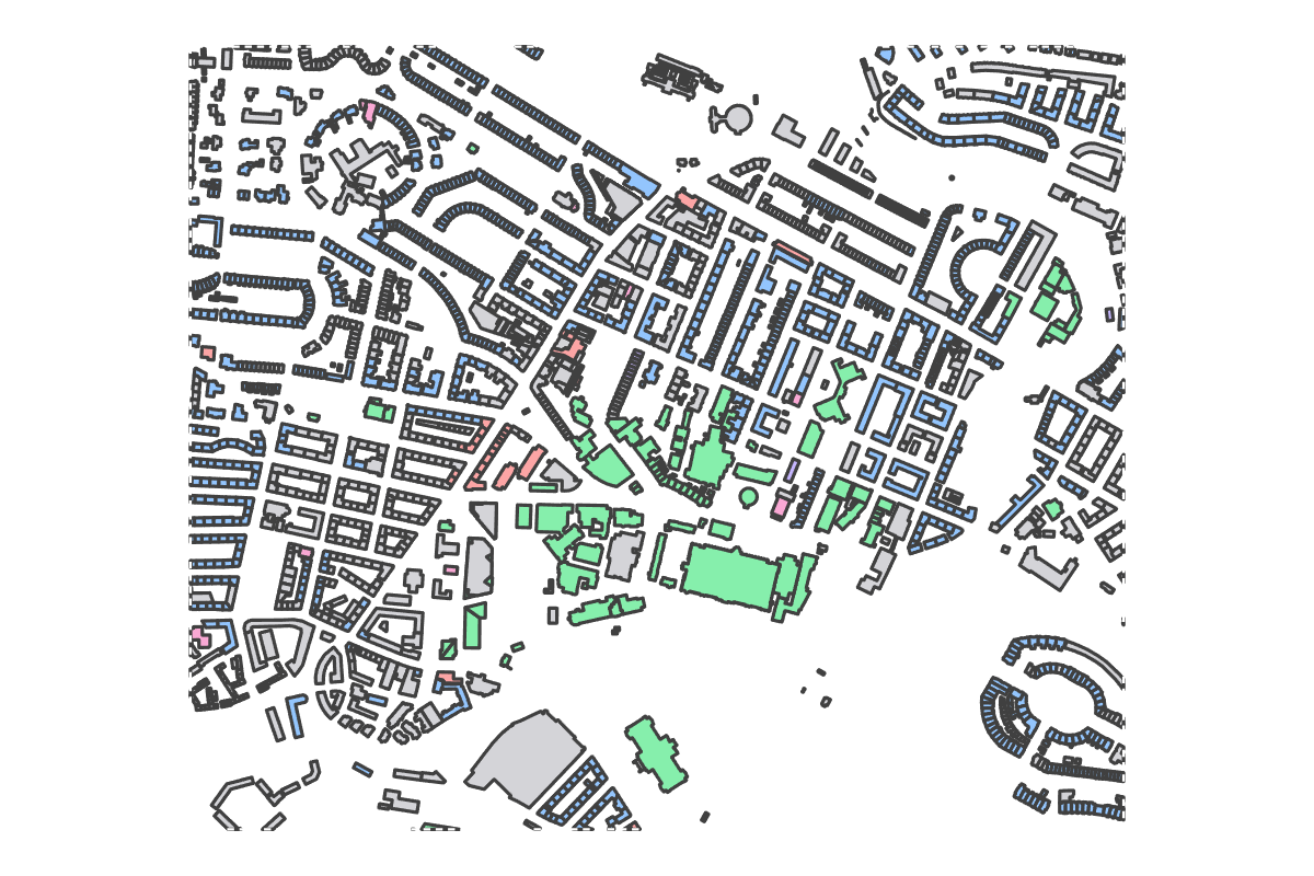 Program breakdown map