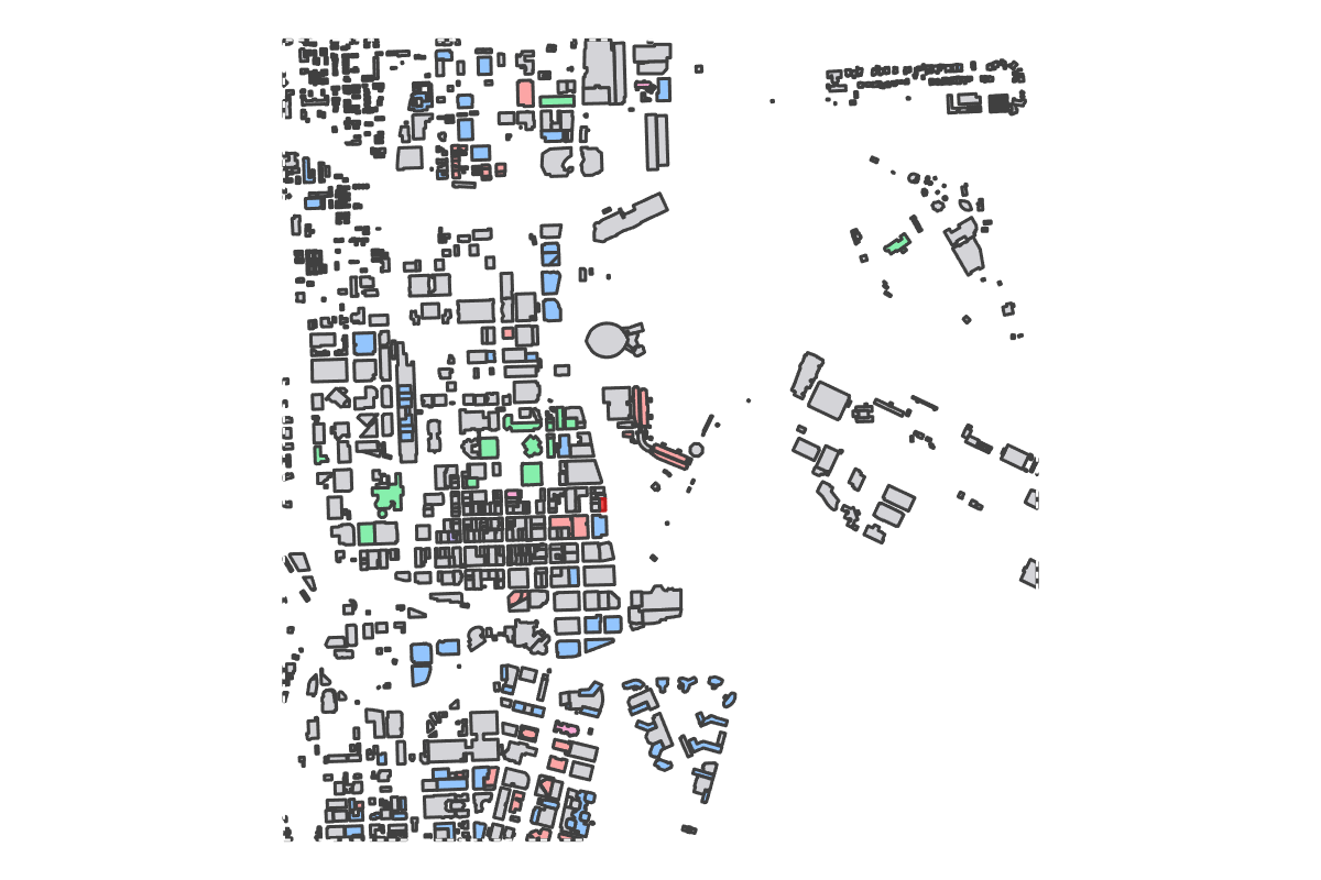 Program breakdown map