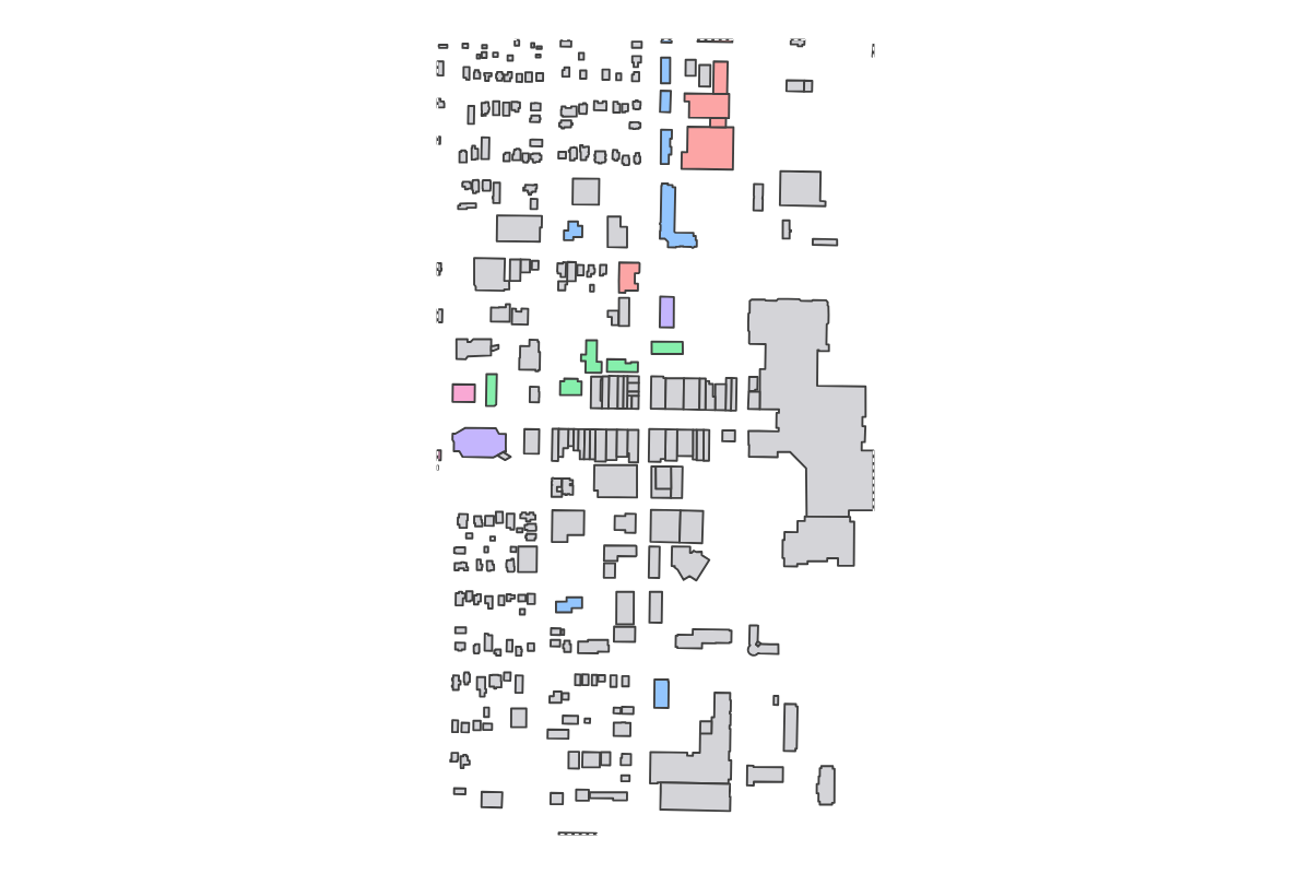 Program breakdown map