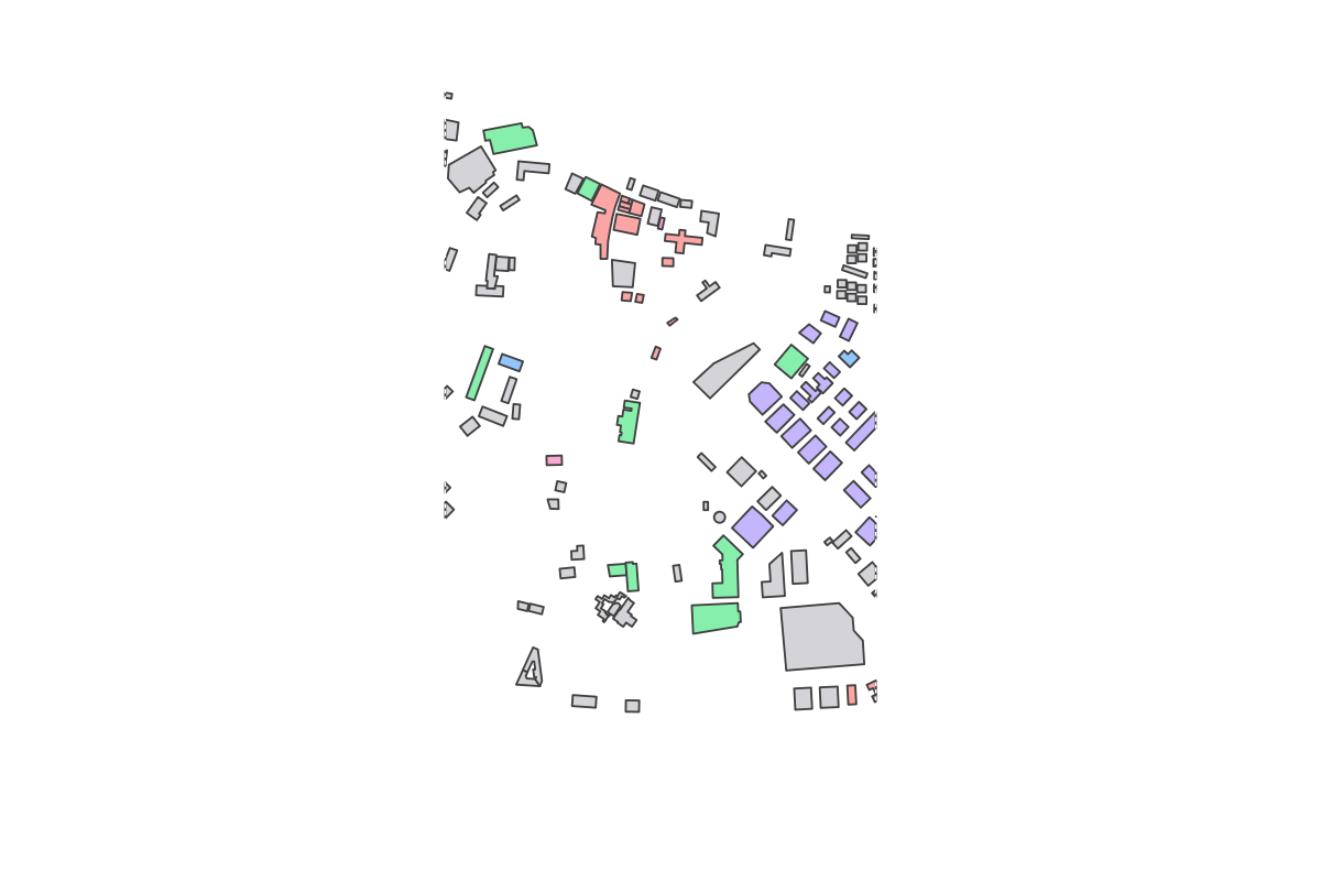 Program breakdown map