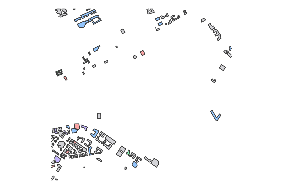 Program breakdown map