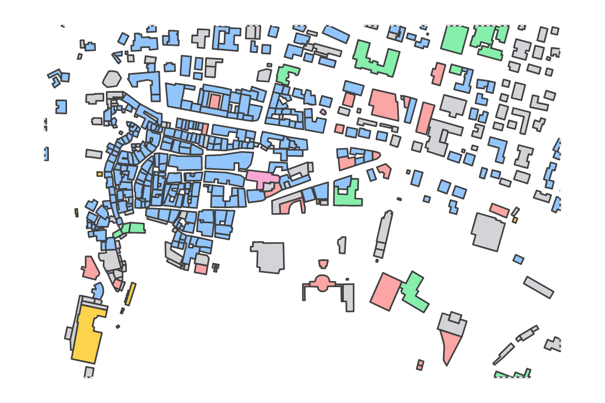 Program breakdown map