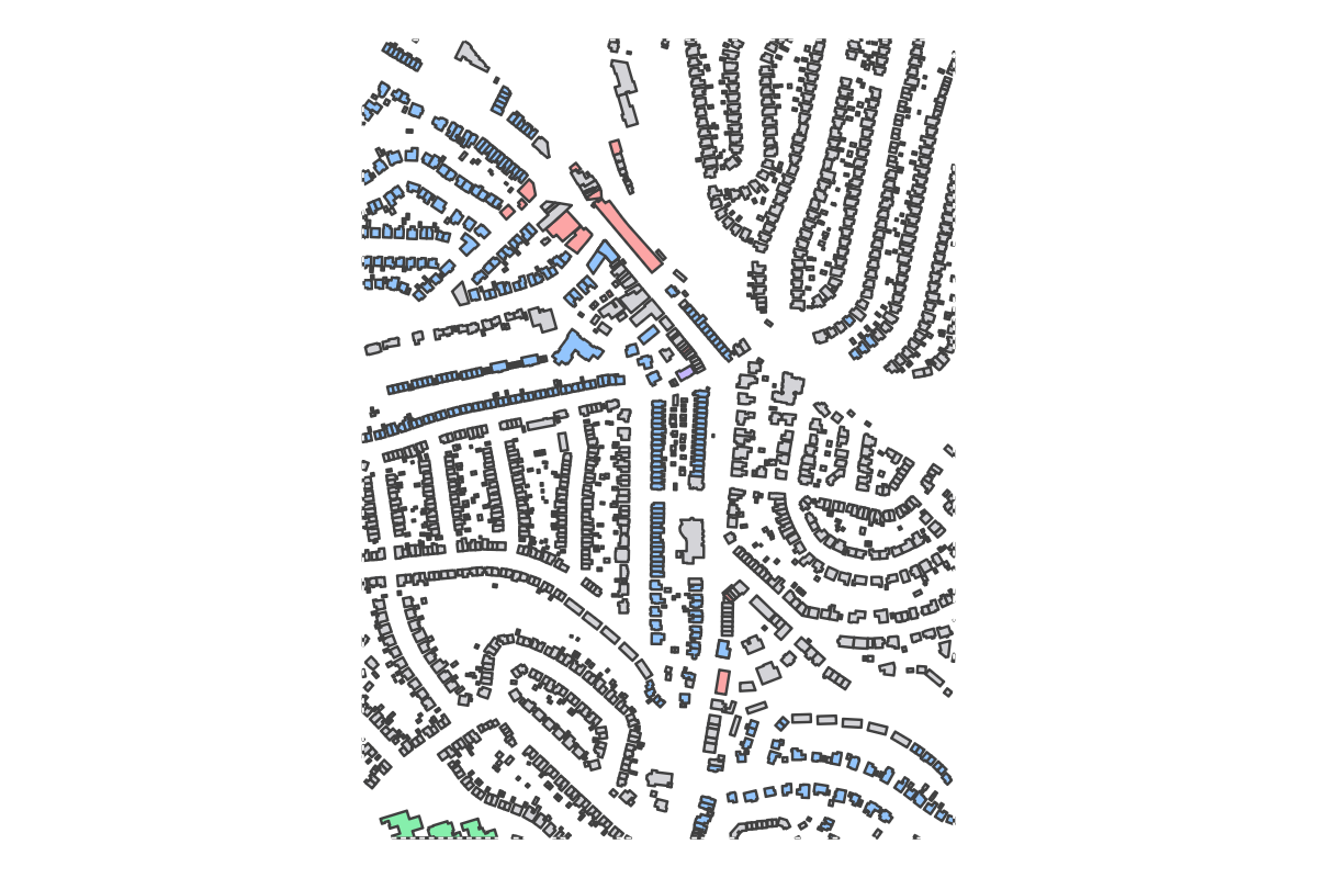 Program breakdown map