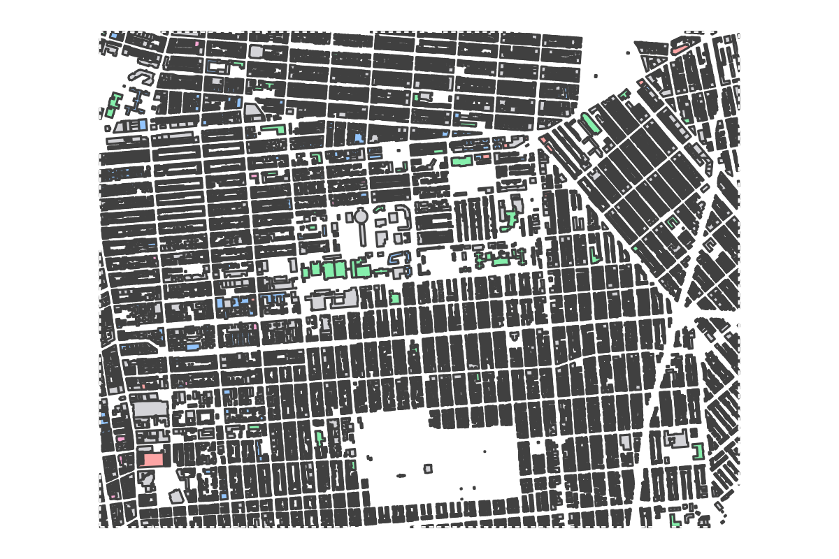 Program breakdown map