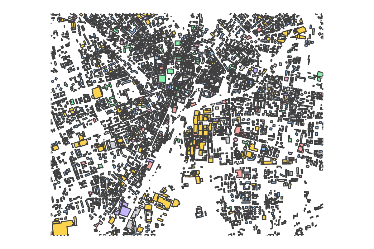 Program breakdown map