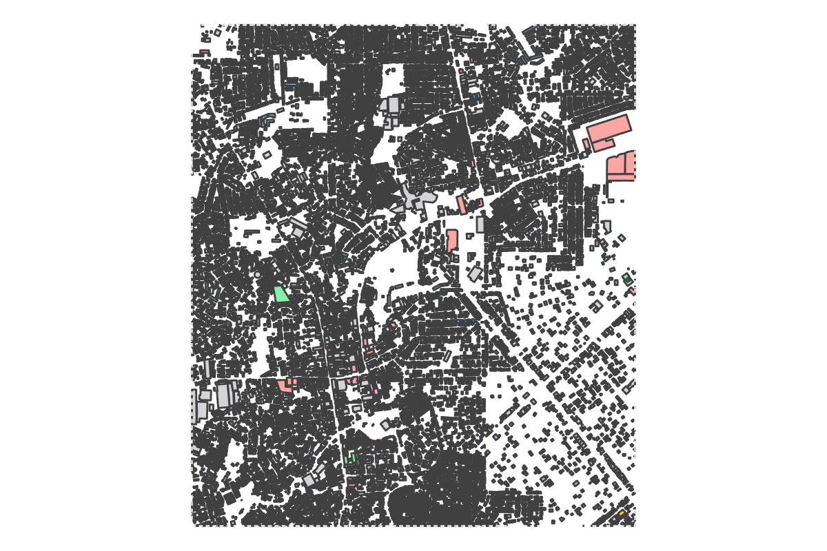 Program breakdown map