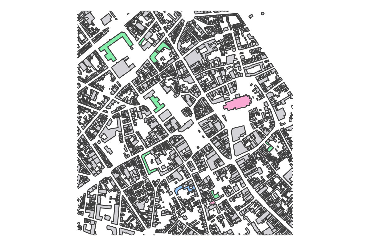 Program breakdown map