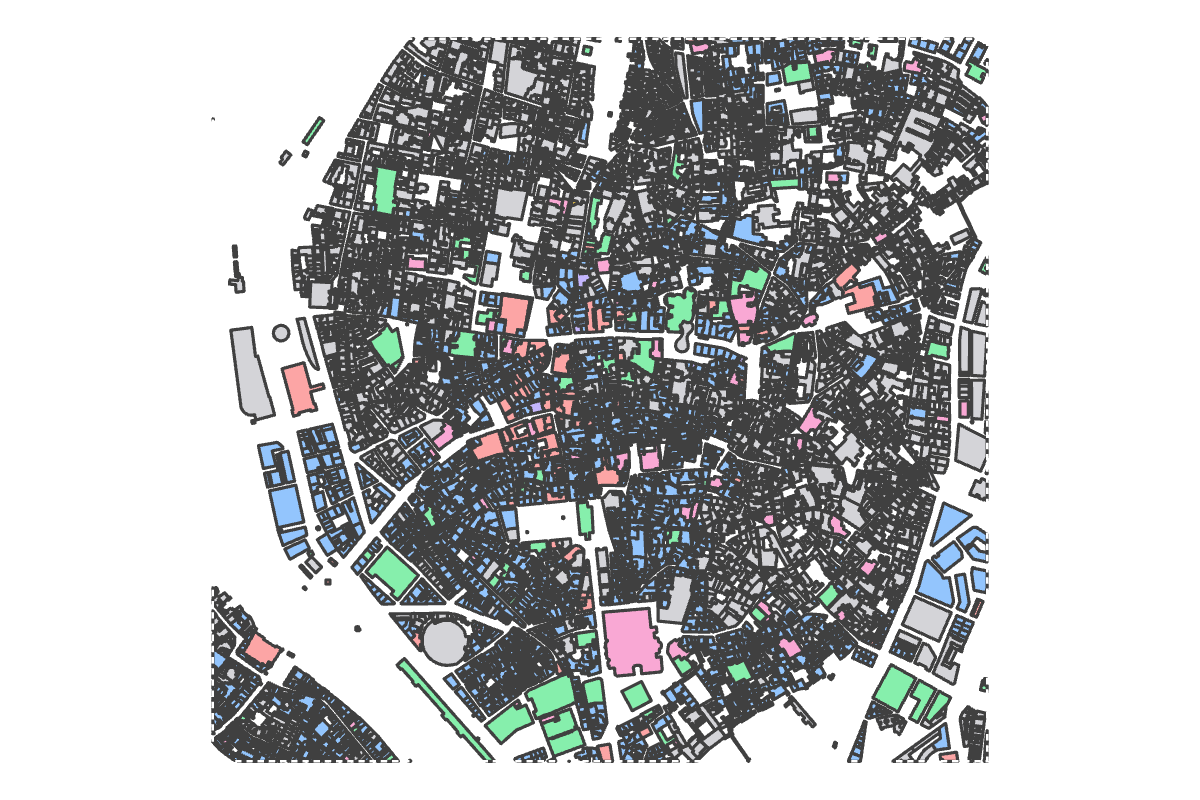 Program breakdown map