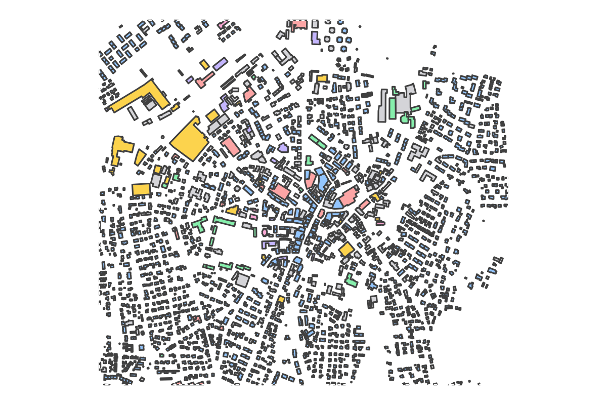 Program breakdown map