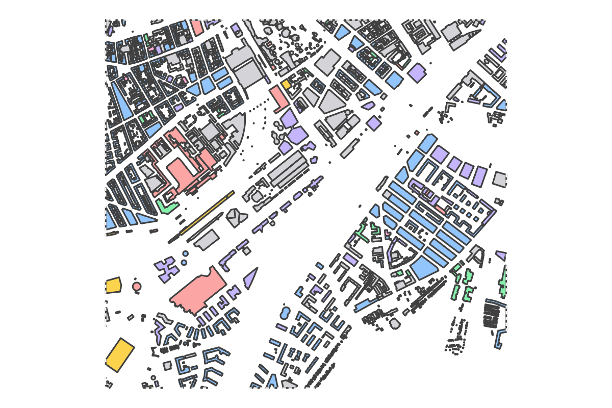 Program breakdown map