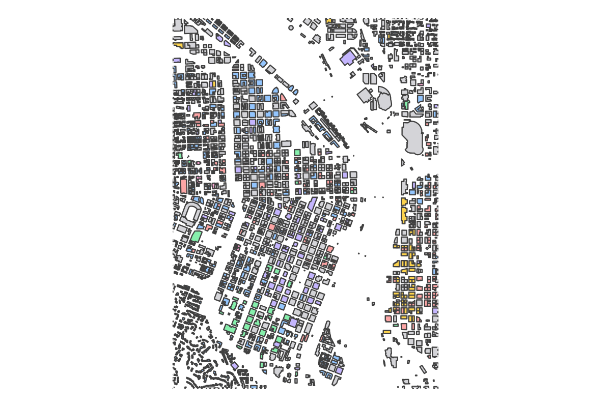 Program breakdown map