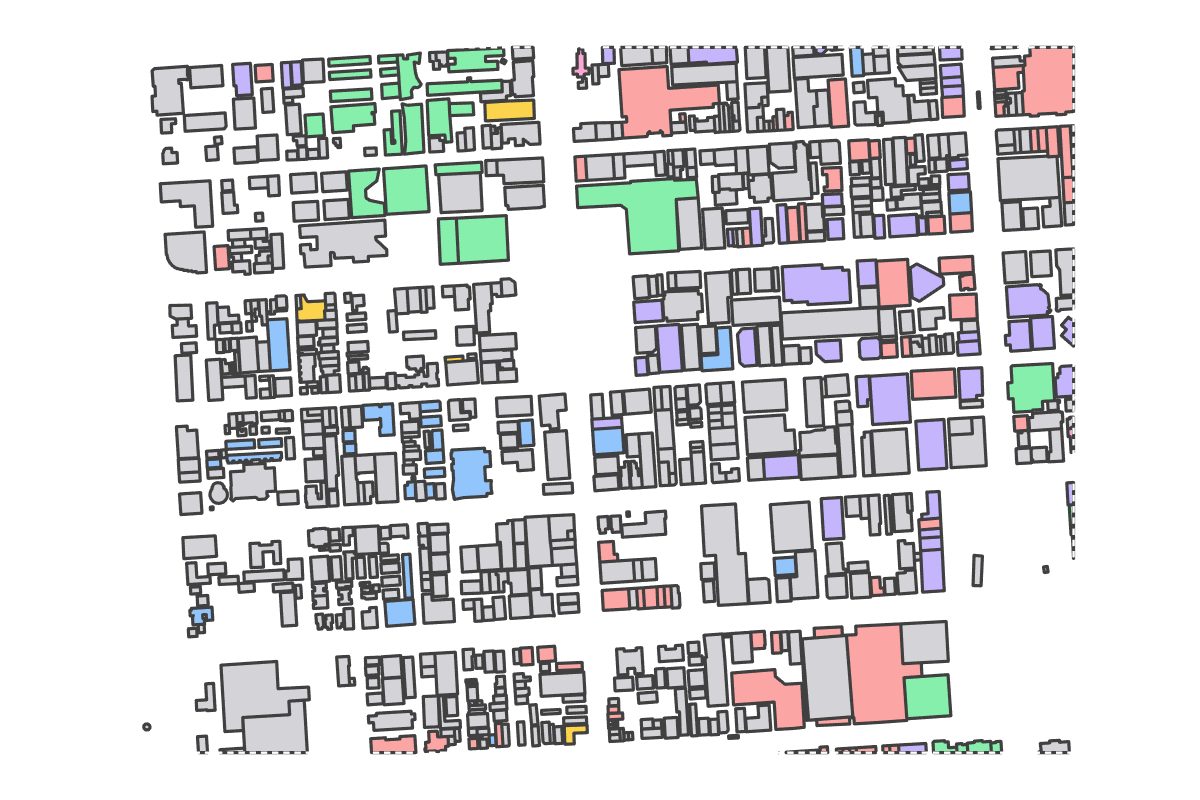 Program breakdown map