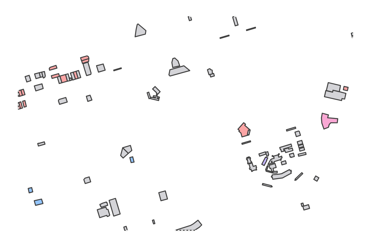 Program breakdown map