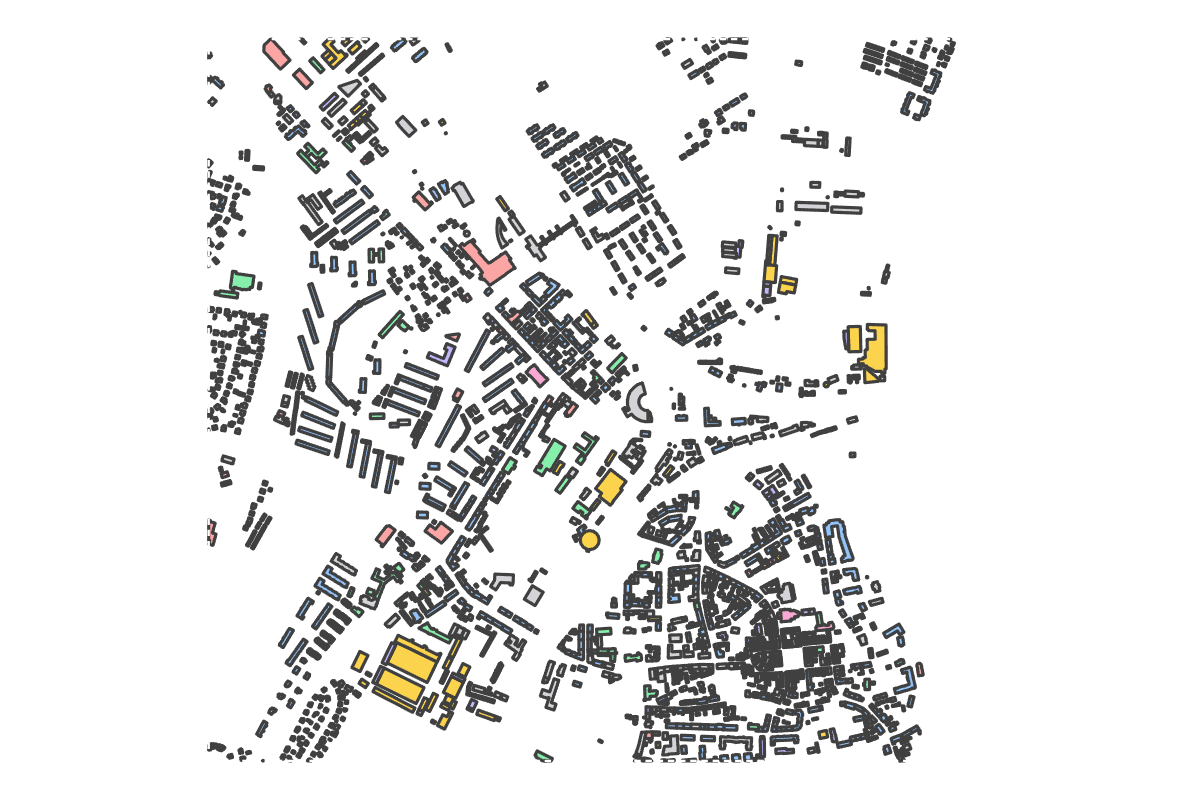 Program breakdown map