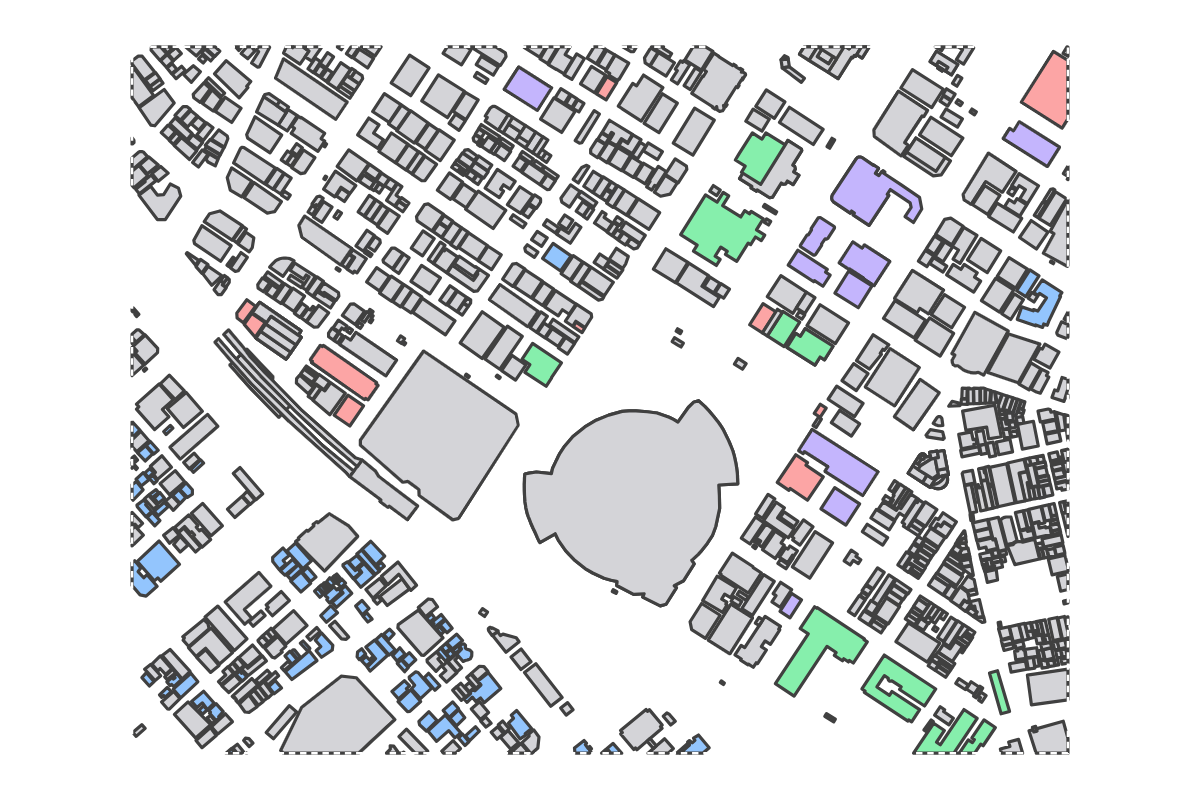 Program breakdown map