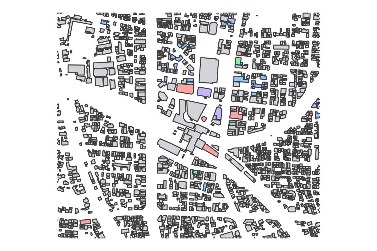 Program breakdown map
