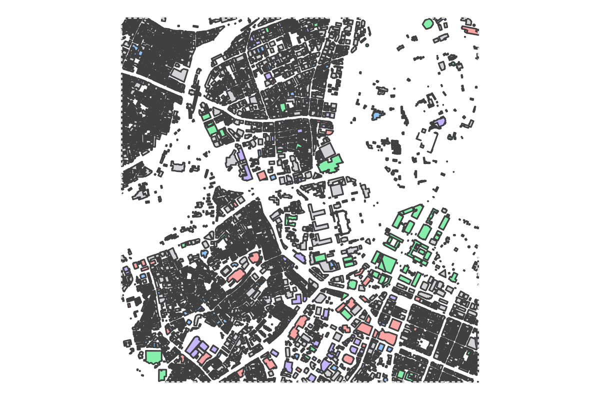 Program breakdown map
