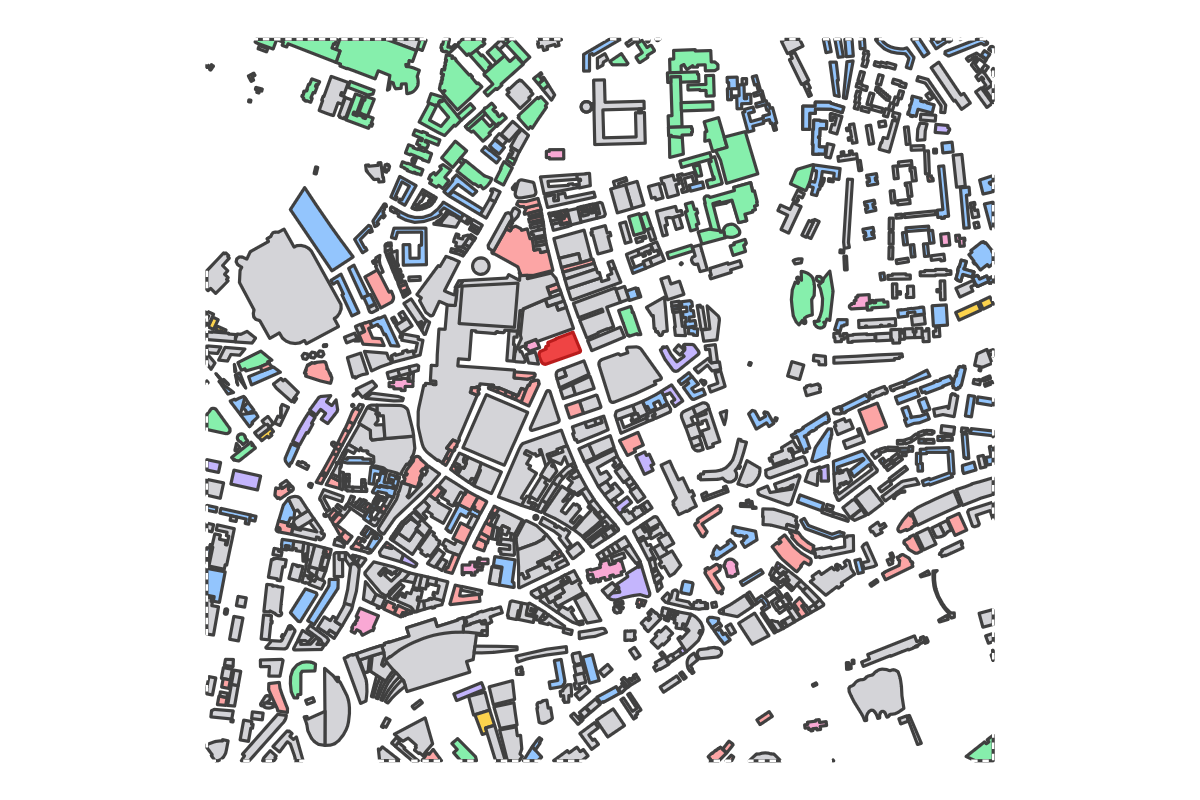 Program breakdown map