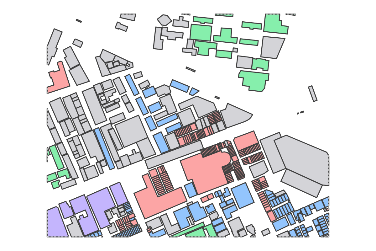 Program breakdown map