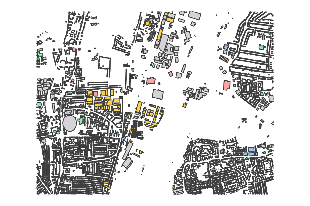 Program breakdown map