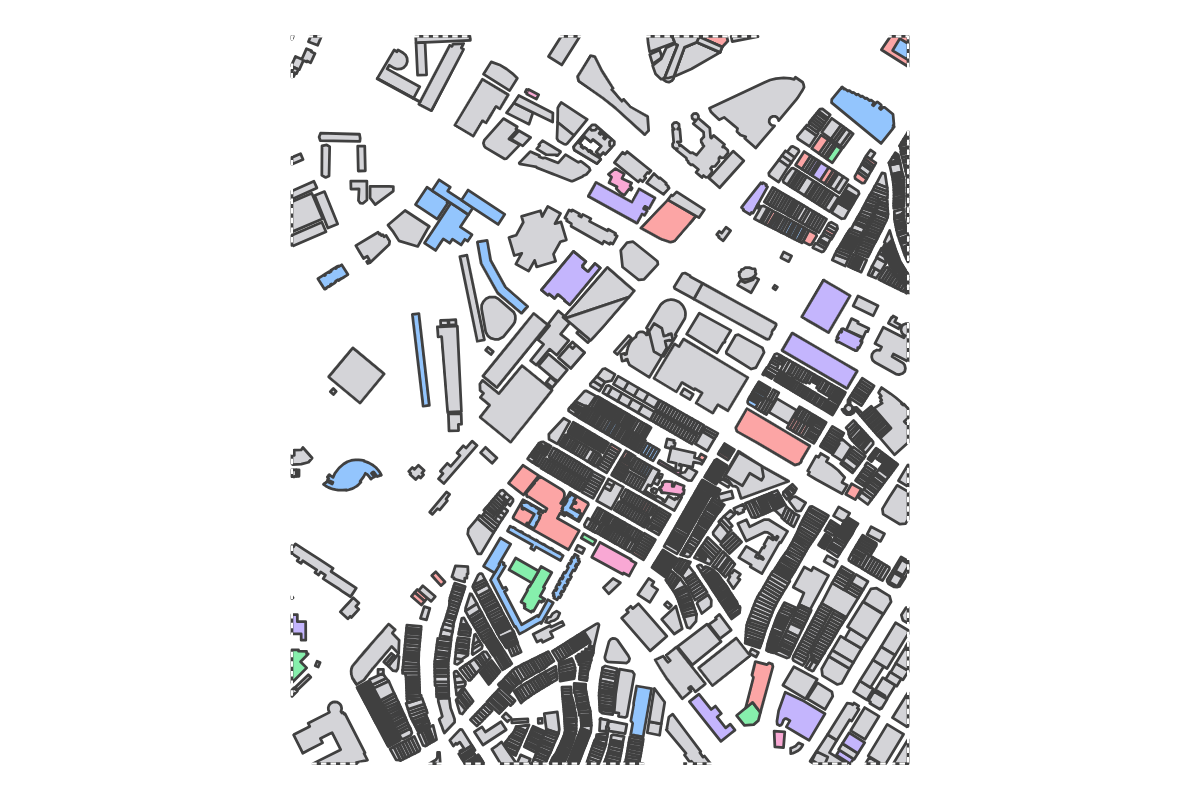Program breakdown map