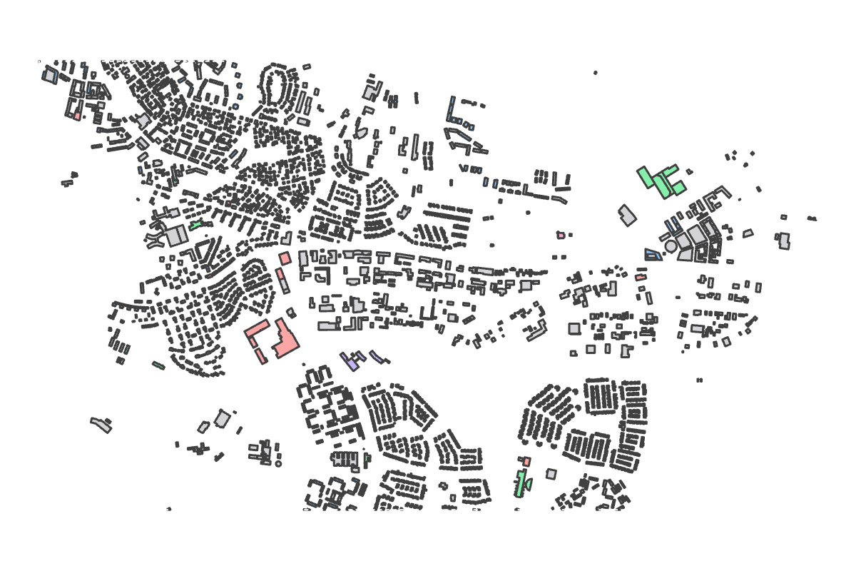 Program breakdown map
