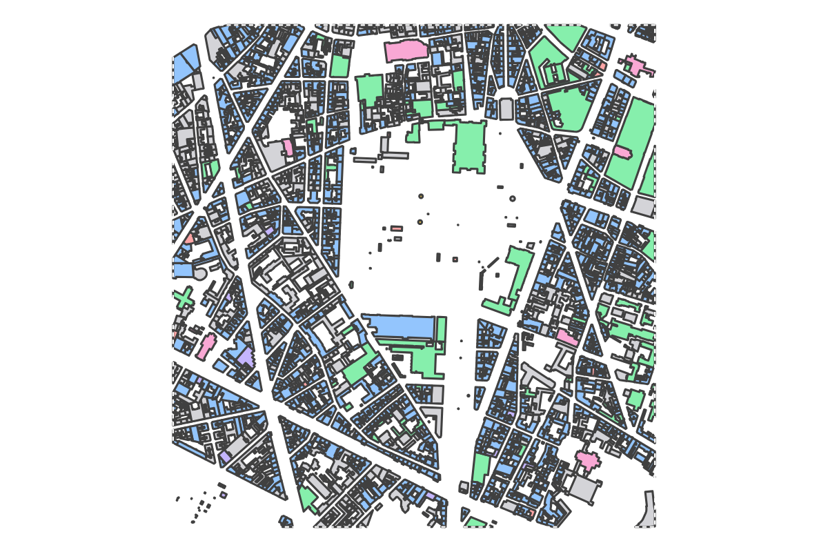 Program breakdown map