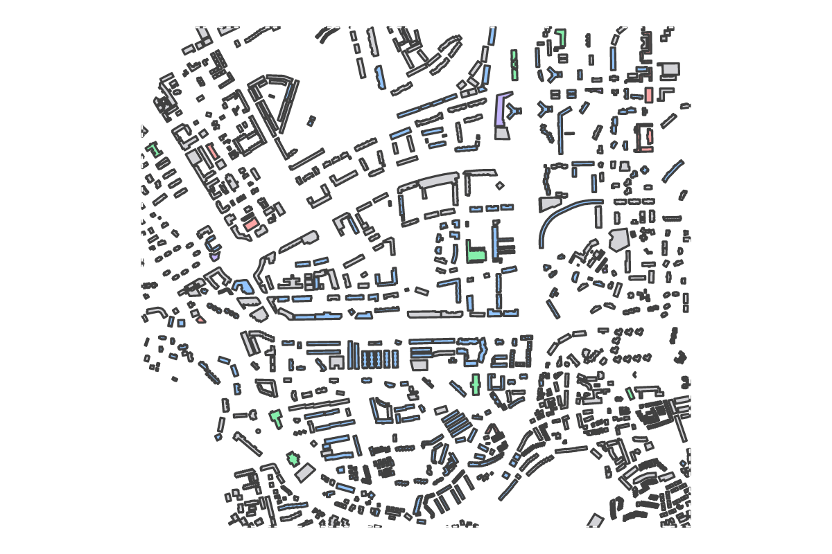 Program breakdown map