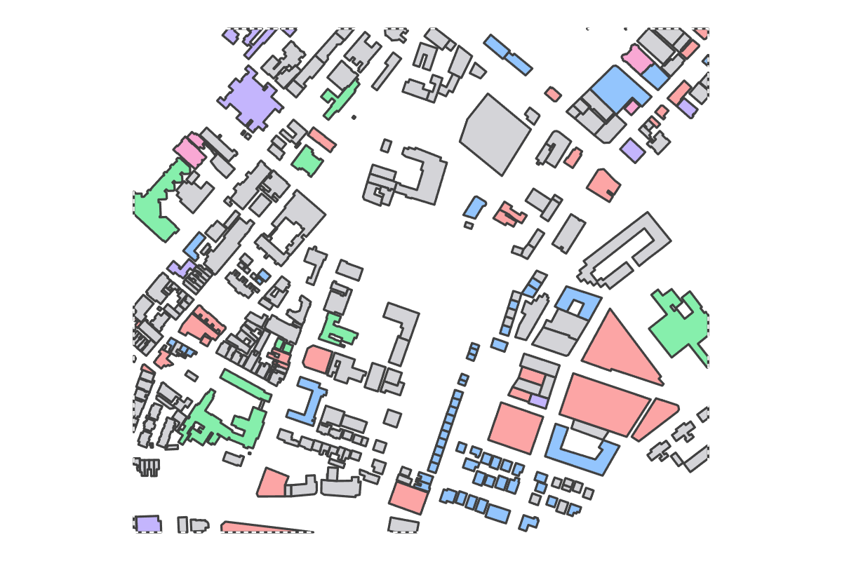 Program breakdown map
